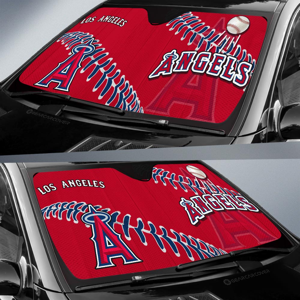 Los Angeles Angels Car Sunshade Custom Car Accessories - Gearcarcover - 2