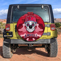 Los Angeles Angels Spare Tire Covers Camera Hole Skull Theme Collection - Gearcarcover - 3
