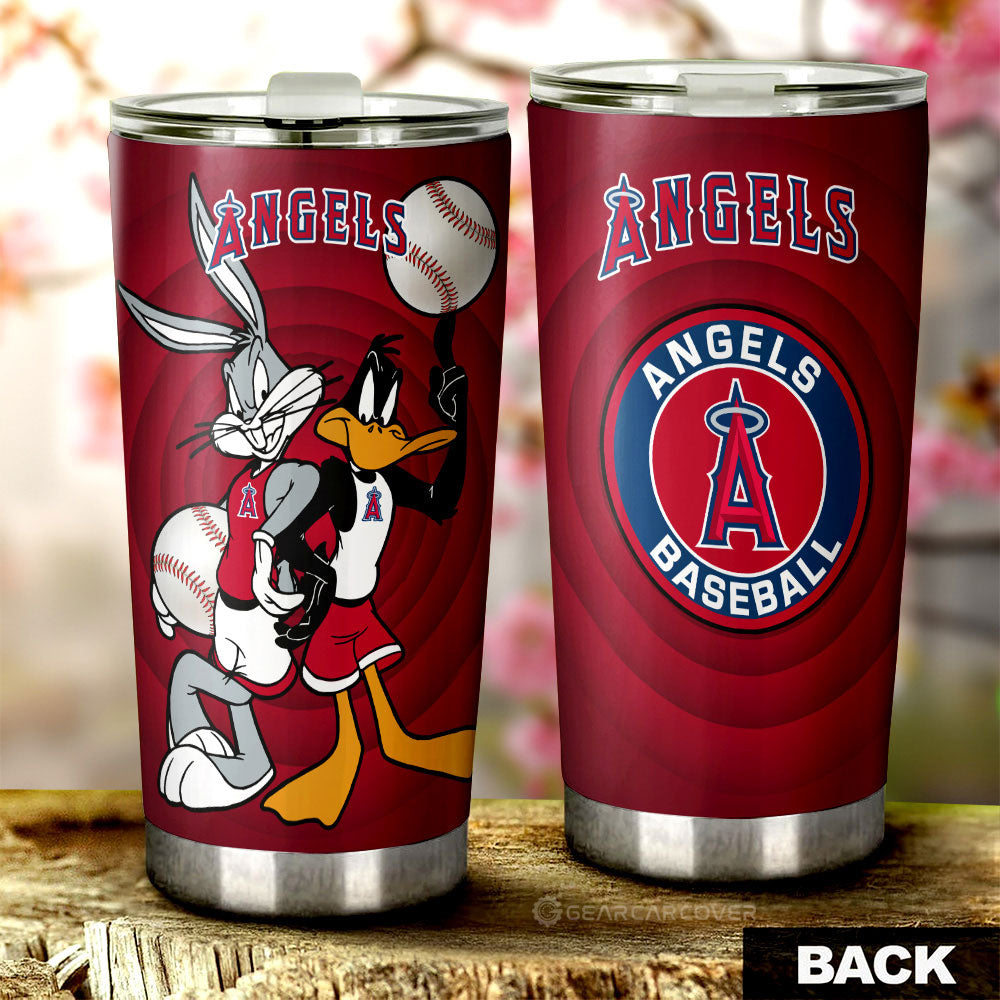 Los Angeles Angels Tumbler Cup Custom Car Accessories - Gearcarcover - 1