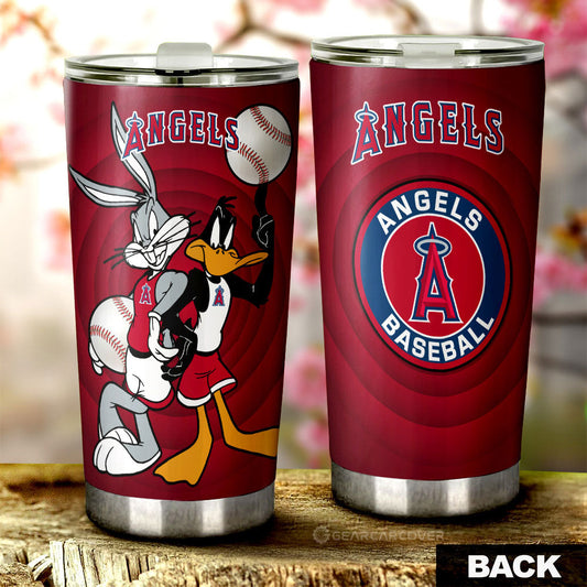 Los Angeles Angels Tumbler Cup Custom Car Accessories - Gearcarcover - 1
