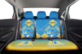 Los Angeles Chargers Car Back Seat Covers Sporty Team Collection - Gearcarcover - 2
