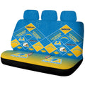 Los Angeles Chargers Car Back Seat Covers Sporty Team Collection - Gearcarcover - 1