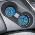 Los Angeles Chargers Car Coaster Set Cartoon Theme Collection - Gearcarcover - 2