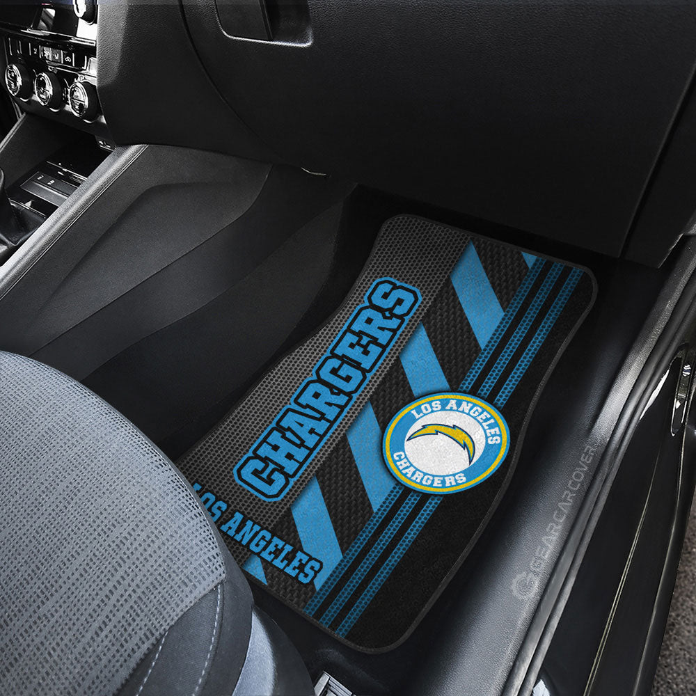 Los Angeles Chargers Car Floor Mats Custom Car Accessories - Gearcarcover - 3