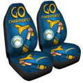 Los Angeles Chargers Car Seat Covers Custom Car Accessories - Gearcarcover - 3