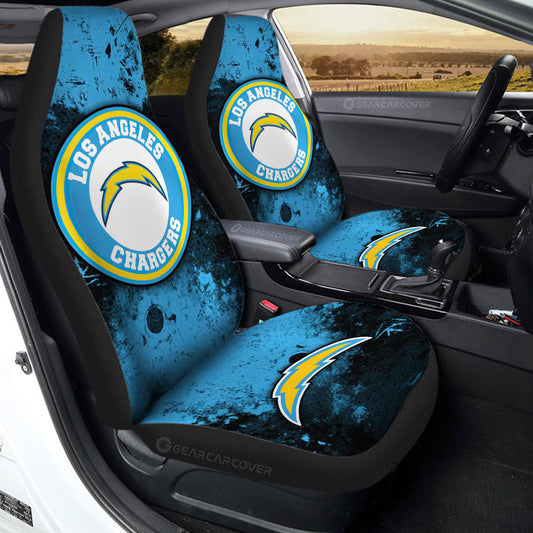 Los Angeles Chargers Car Seat Covers Custom Car Accessories - Gearcarcover - 2