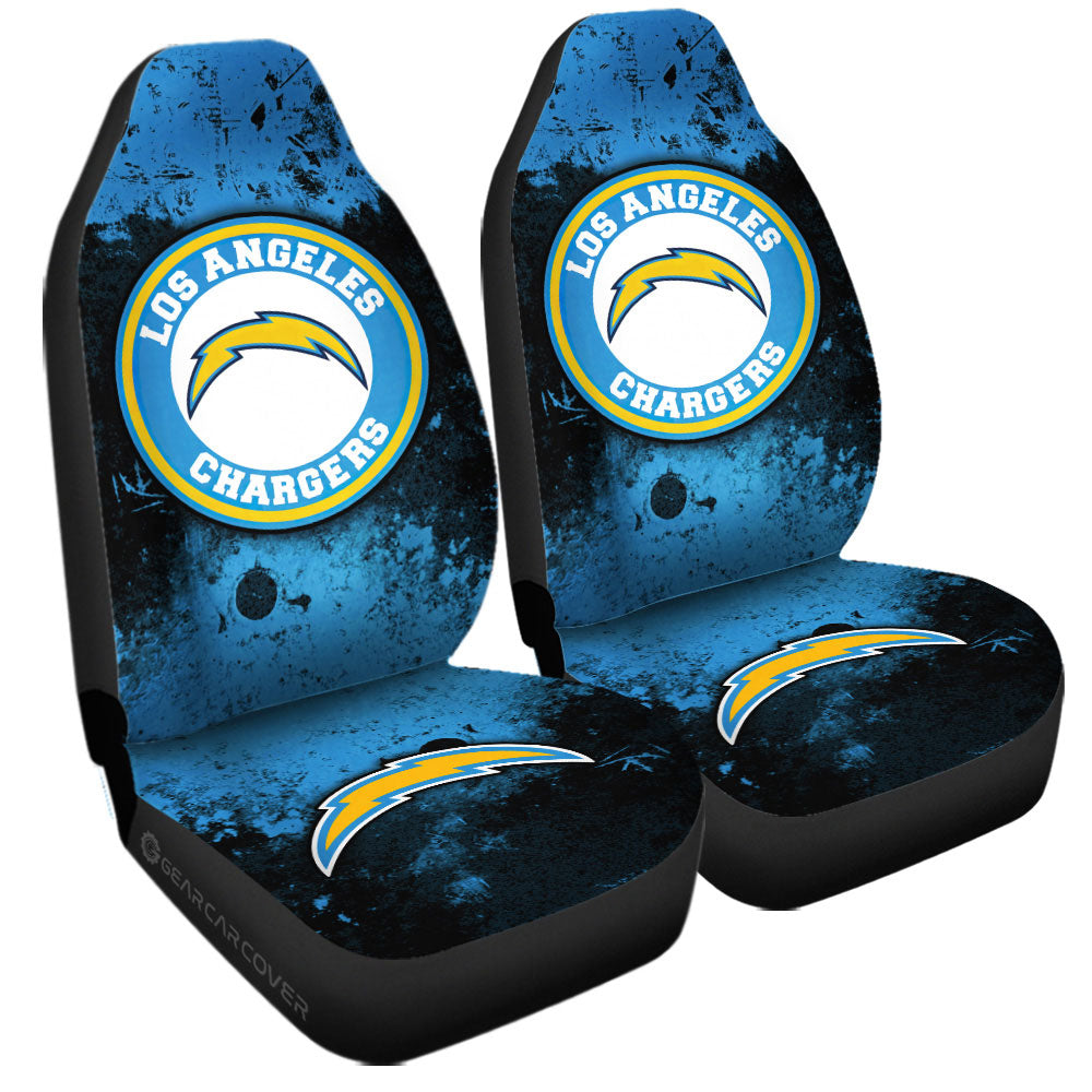 Los Angeles Chargers Car Seat Covers Custom Car Accessories - Gearcarcover - 3