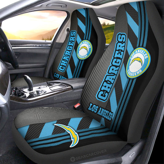 Los Angeles Chargers Car Seat Covers Custom Car Accessories - Gearcarcover - 1