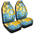 Los Angeles Chargers Car Seat Covers Custom Ugly Style Car Accessories - Gearcarcover - 3