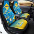 Los Angeles Chargers Car Seat Covers Sporty Team Collection - Gearcarcover - 2