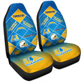 Los Angeles Chargers Car Seat Covers Sporty Team Collection - Gearcarcover - 3
