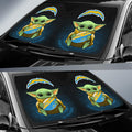 Los Angeles Chargers Car Sunshade Custom Car Accessories For Fan - Gearcarcover - 2
