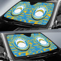Los Angeles Chargers Car Sunshade Custom Car Accessories - Gearcarcover - 2