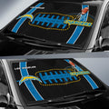 Los Angeles Chargers Car Sunshade Custom Car Accessories - Gearcarcover - 2