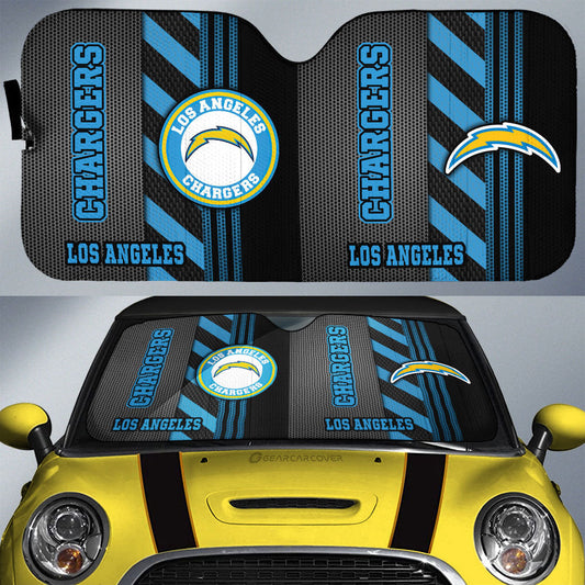 Los Angeles Chargers Car Sunshade Custom Car Accessories - Gearcarcover - 1