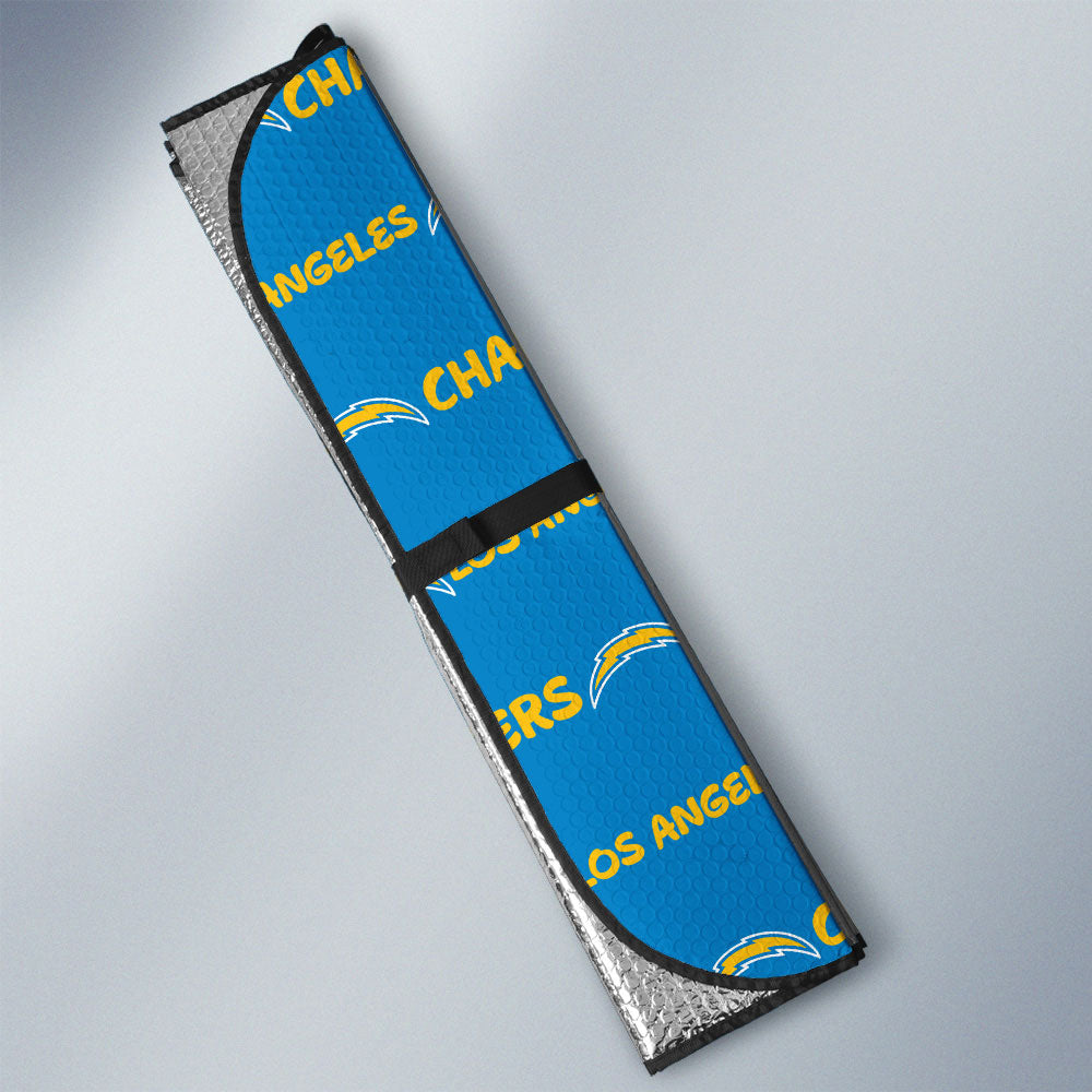 Los Angeles Chargers Car Sunshade Sporty Team Collection - Gearcarcover - 3