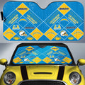 Los Angeles Chargers Car Sunshade Sporty Team Collection - Gearcarcover - 1