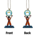Los Angeles Chargers Ornament Goku Car Accessories - Gearcarcover - 4