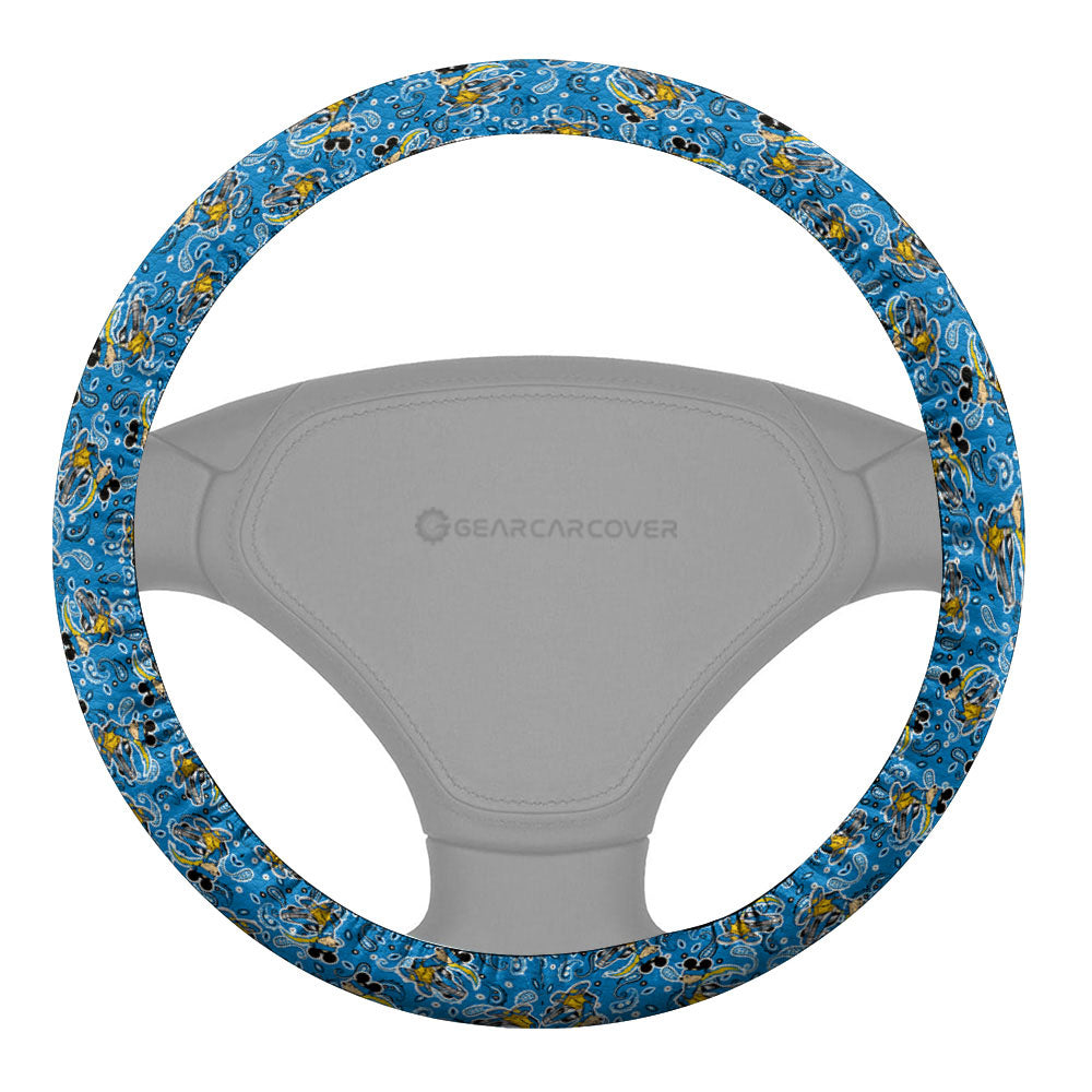 Los Angeles Chargers Steering Wheel Cover Cartoon Theme Collection - Gearcarcover - 2
