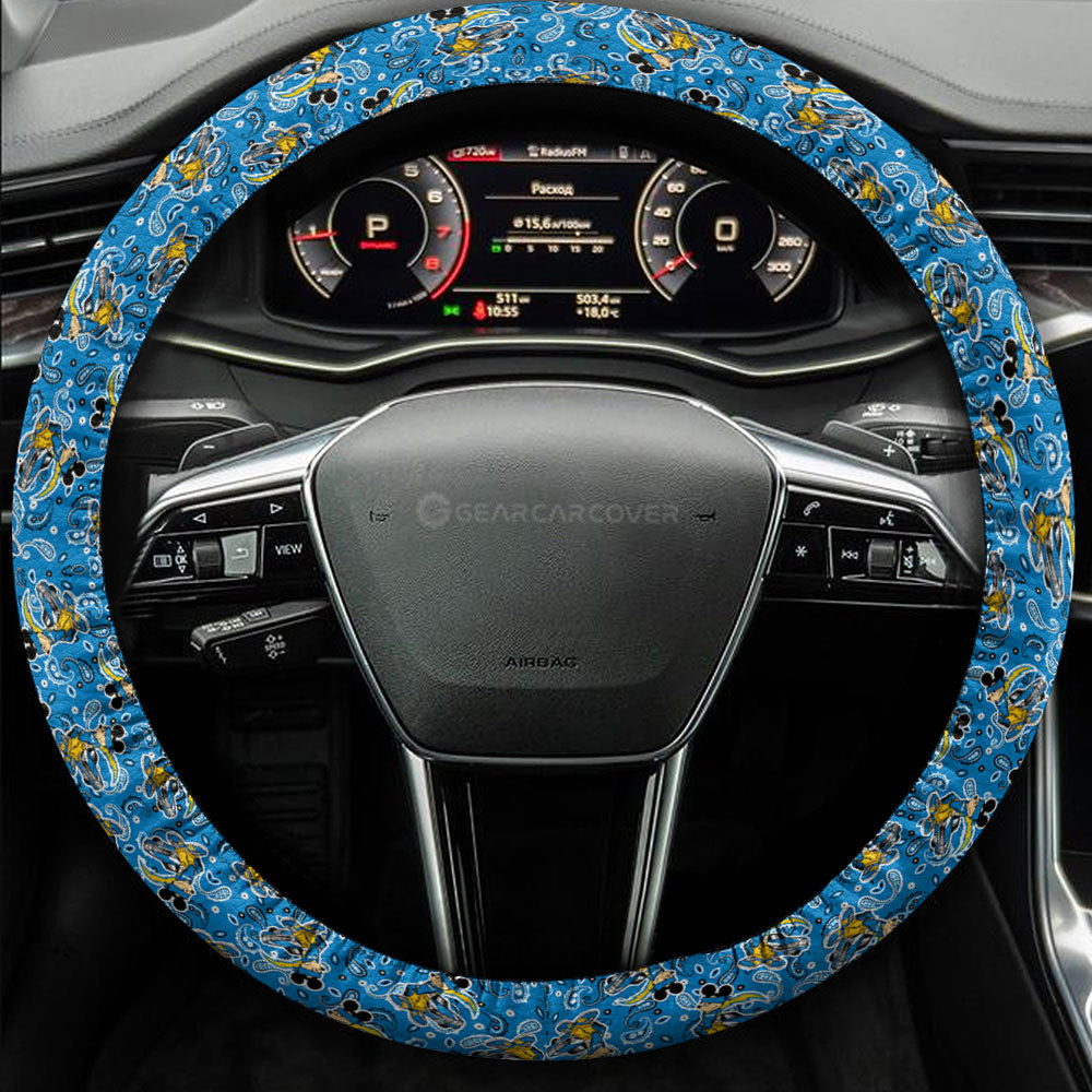 Los Angeles Chargers Steering Wheel Cover Cartoon Theme Collection - Gearcarcover - 3