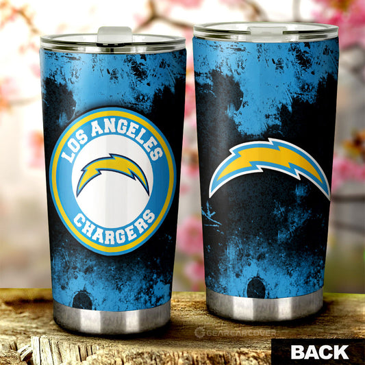 Los Angeles Chargers Tumbler Cup Custom Car Accessories - Gearcarcover - 1