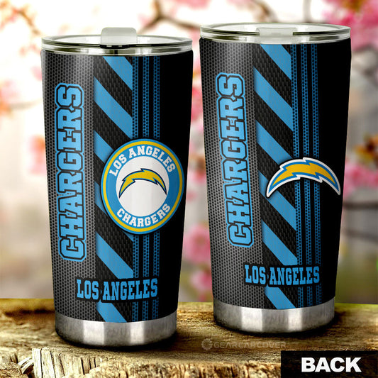 Los Angeles Chargers Tumbler Cup Custom Car Accessories - Gearcarcover - 1