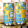 Los Angeles Chargers Tumbler Cup Custom Ugly Style Car Accessories - Gearcarcover - 2