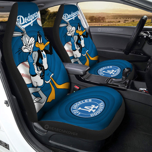 Los Angeles Dodgers Car Seat Covers Custom Car Accessories - Gearcarcover - 2