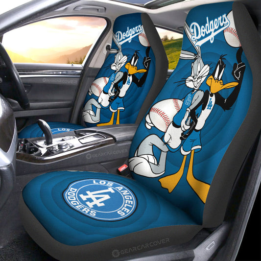Los Angeles Dodgers Car Seat Covers Custom Car Accessories - Gearcarcover - 1