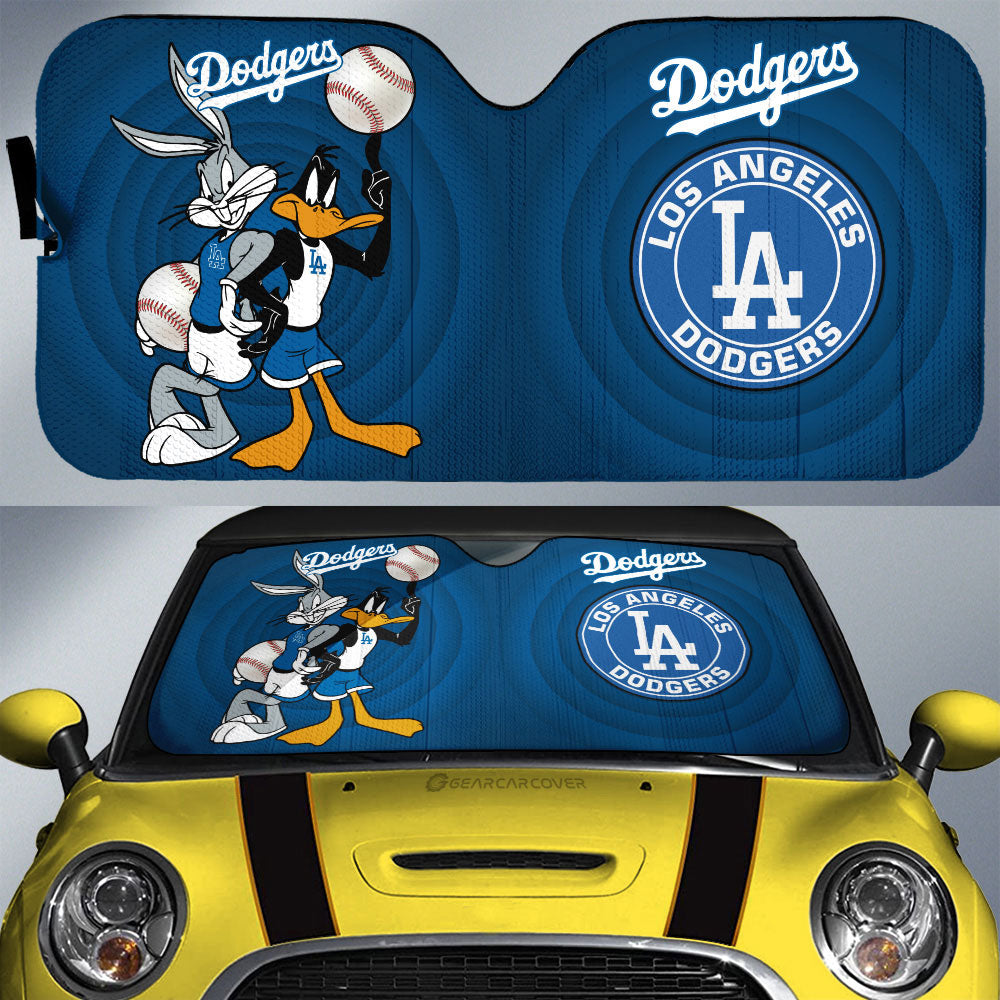 Los Angeles Dodgers Car Sunshade Custom Car Accessories - Gearcarcover - 1