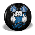 Los Angeles Dodgers Spare Tire Covers Custom Car Accessories - Gearcarcover - 3