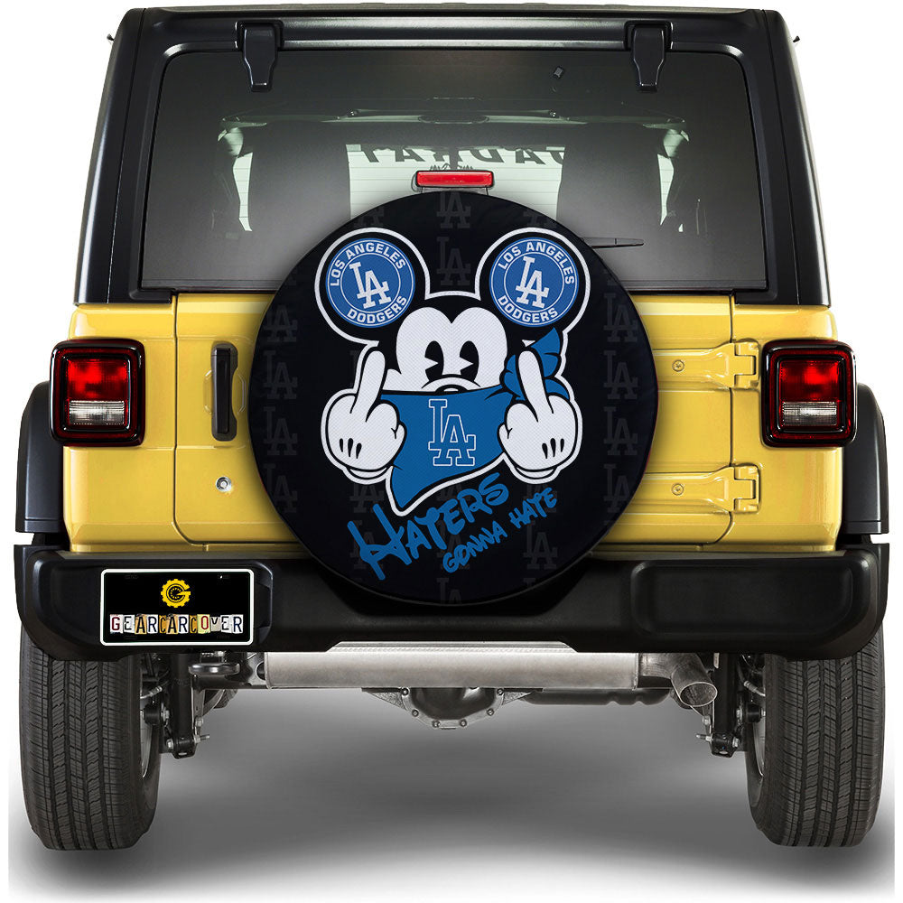 Los Angeles Dodgers Spare Tire Covers Custom Car Accessories - Gearcarcover - 1