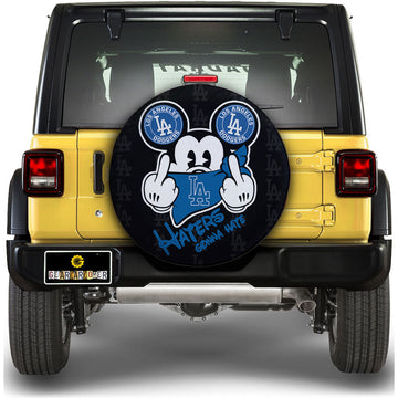 Los Angeles Dodgers Spare Tire Covers Custom Car Accessories - Gearcarcover - 1