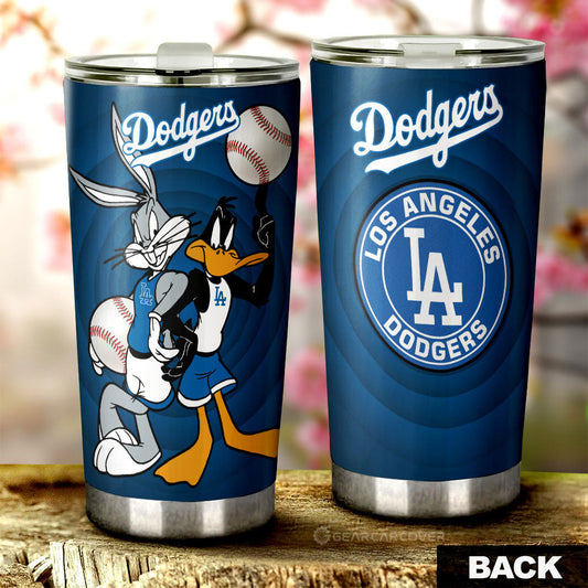 Los Angeles Dodgers Tumbler Cup Custom Car Accessories - Gearcarcover - 1