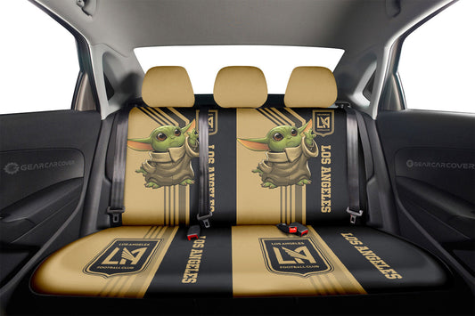 Los Angeles FC Car Back Seat Covers Custom Car Accessories - Gearcarcover - 2