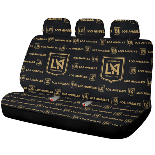 Los Angeles FC Car Back Seat Covers Sporty Team Collection - Gearcarcover - 1