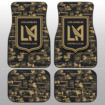 Los Angeles FC Car Floor Mats Custom Car Accessories - Gearcarcover - 1