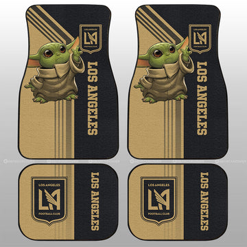 Los Angeles FC Car Floor Mats Custom Car Accessories - Gearcarcover - 1