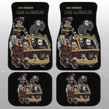 Los Angeles FC Car Floor Mats Custom Car Accessories - Gearcarcover - 1