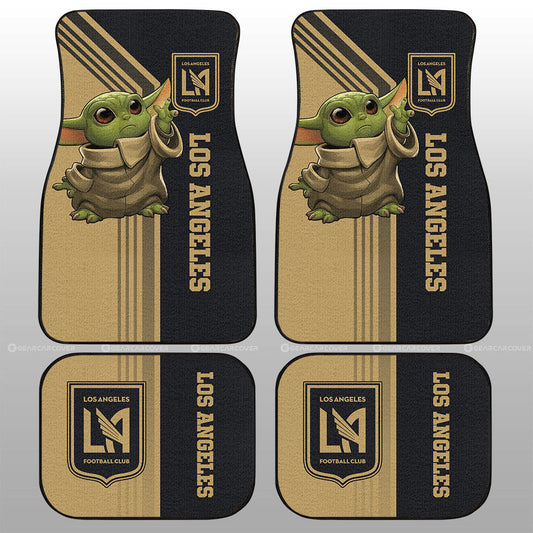 Los Angeles FC Car Floor Mats Custom Car Accessories - Gearcarcover - 1