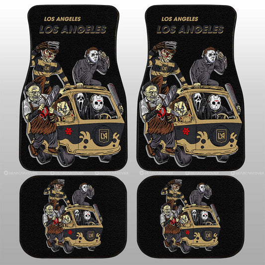 Los Angeles FC Car Floor Mats Custom Car Accessories - Gearcarcover - 1