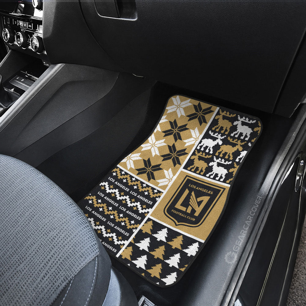 Los Angeles FC Car Floor Mats Custom Ugly Style Car Accessories - Gearcarcover - 3
