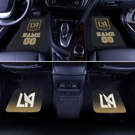 Los Angeles FC Car Floor Mats Sporty Team Collection - Gearcarcover - 2