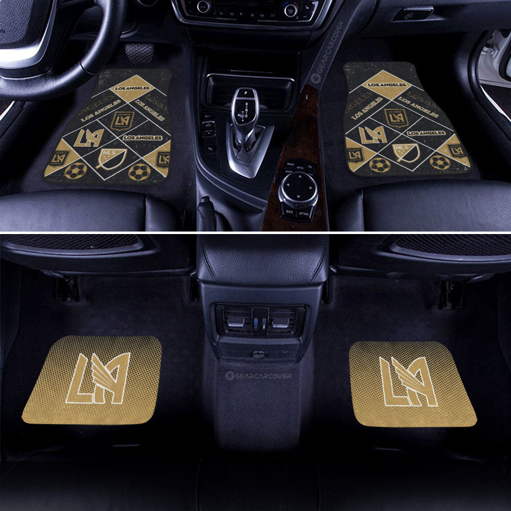 Los Angeles FC Car Floor Mats Sporty Team Collection - Gearcarcover - 2