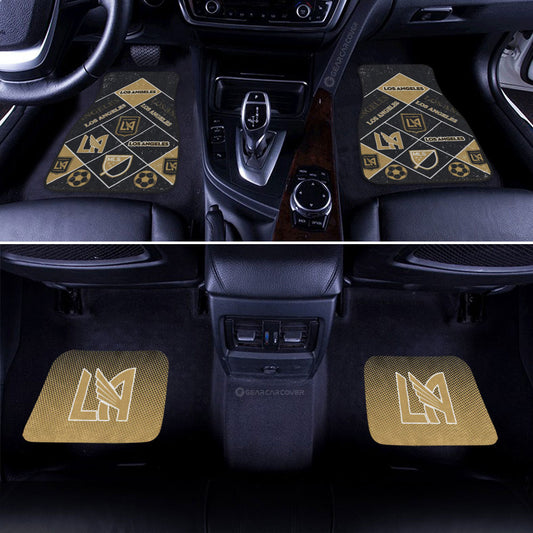 Los Angeles FC Car Floor Mats Sporty Team Collection - Gearcarcover - 2