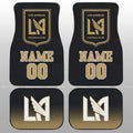 Los Angeles FC Car Floor Mats Sporty Team Collection - Gearcarcover - 1