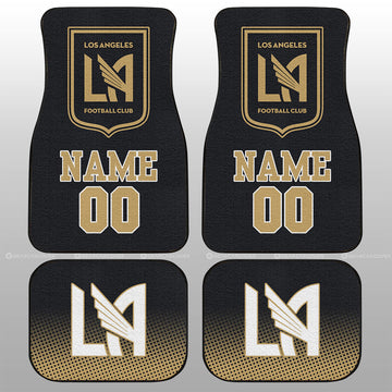 Los Angeles FC Car Floor Mats Sporty Team Collection - Gearcarcover - 1
