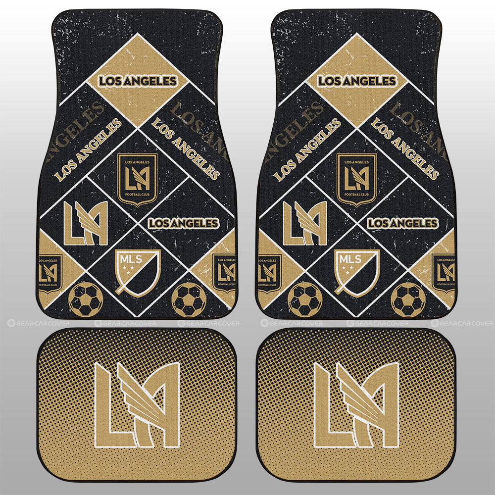 Los Angeles FC Car Floor Mats Sporty Team Collection - Gearcarcover - 1