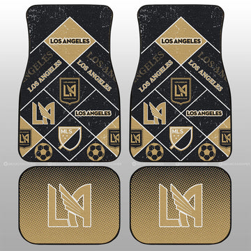 Los Angeles FC Car Floor Mats Sporty Team Collection - Gearcarcover - 1