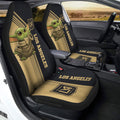 Los Angeles FC Car Seat Covers Baby Yoda Car Accessories - Gearcarcover - 2
